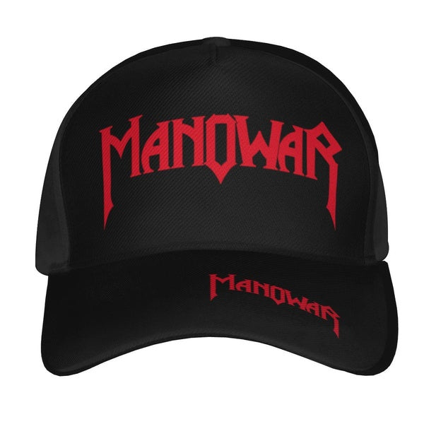 Manowar Cap Custom Pattern Baseball Cap Adjustable Outdoor Hats For Men Women msnaka