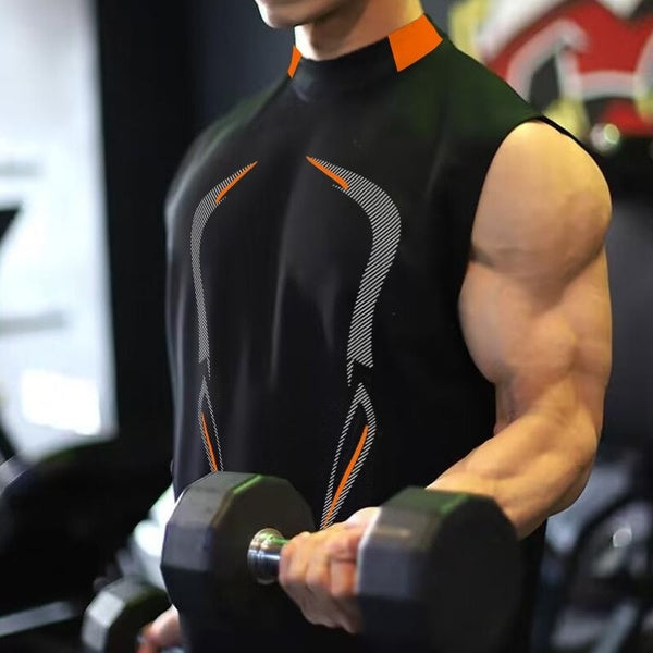 Vêtements pour hommes GYM & Fitness T-shirts sans manches Débardeurs d'entraînement Séchage rapide Get Fit Gilets Hommes Chemises d'entraînement musc
