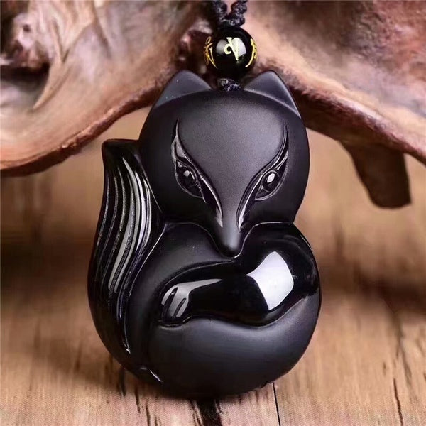 Wholesale Chinese Obsidian Pendant Beads Necklace Charm Jewellery