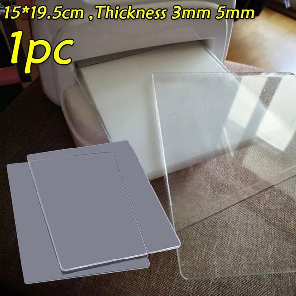 3mm 5mm Die Cutting Embossing Machine Durable Plastic Plates Replacement Pad Diy Cutting Dies Crafts