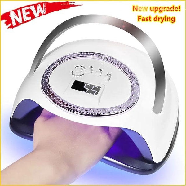 New Upgrade UV 66 LEDs Nail Lamp for Manicure Fast Curing Nail Gel Professional Nail Dryers Gel Drying Tools Machine for Home Salon