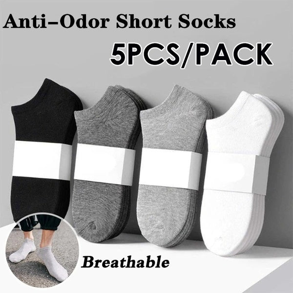 5-10 pairs-Men-Women Socks Cotton size34-44High Quality Casual Breathable Boat Socks Short Men Socks Summer Male