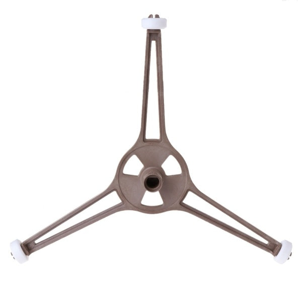 Microwave Oven Plastic Triangle Shaped Tray Support For 24.5cm Flat Glass Plate