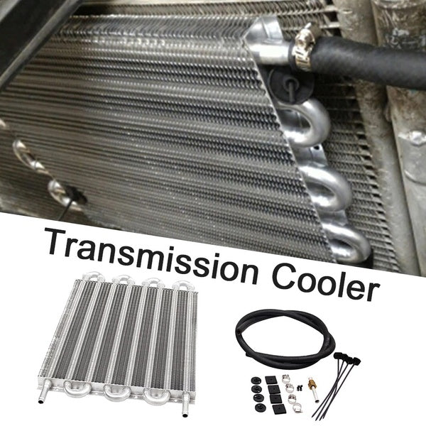 4 - 6 - 8 Row Tube Condenser Cooling System Car Air Conditioner Hose Aluminum Alloy Radiator Replacement Parts Assembly Transmission Cooler