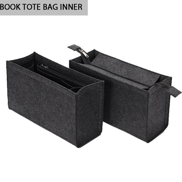 BLUANA Bag Accessories Insert Felt Organiser Organizer Book Tote Inner Bag 225
