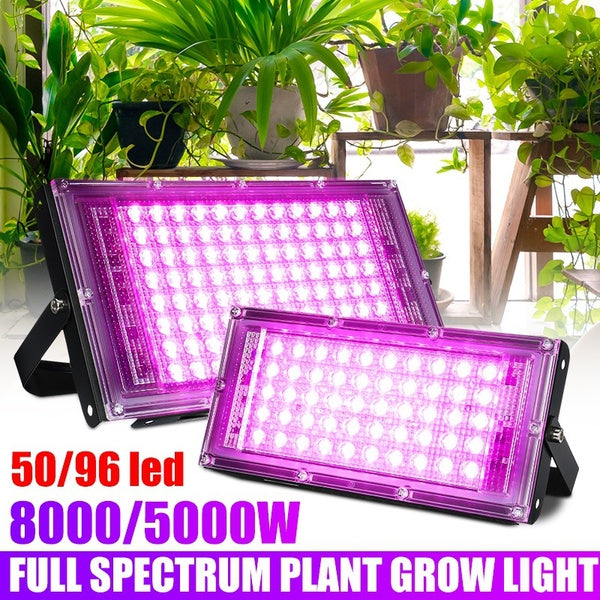 5000W(50LED)-8000W(96LED) LED Grow Light Plant Growing Lamp Lights With Clip For Indoor Plants