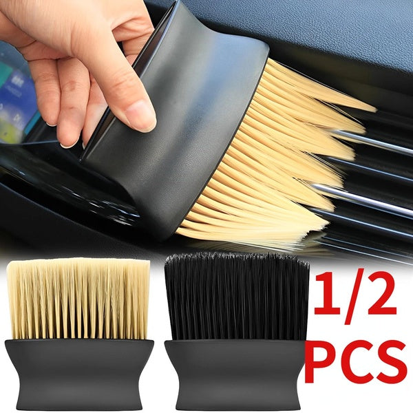 Car Interior Cleaning Brush Car Air Outlet Detail Crevice Dust Removal Brush Home Office Dust Cleaning Tools Auto Accessories