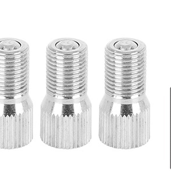 4pcs 19mm Chrome Tire Wheel Valve Stem Cap Extension Extender for Car Truck