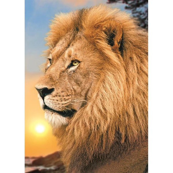 DIY 5D Diamond Painting Lion by Number Kits Painting Cross Stitch Full Drill Crystal Rhinestone Embroidery Pictures Arts Craft for Home Wall Decor Gi