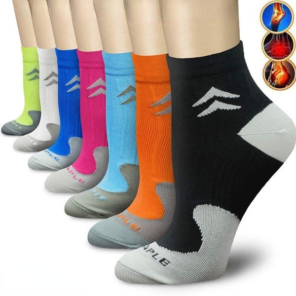 1-5 Pairs Plantar Fasciitis Socks with Arch Support for Men & Women - Best Ankle Compression Socks for Foot and Heel Pain Relief - Better Than Night