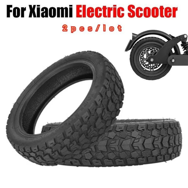 2 pièces de pneus tout-terrain de 8.5 pouces pour Scooter électrique Xiaomi M365 1S Pro 2, pneu de remplacement de 8.5 pouces, roue antidérapante Mij