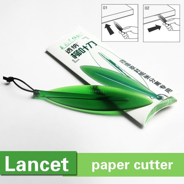 Turner Lancet Four-sided Sealing Glue Watercolor Book Special Paper Cutter Letter Opener Does Not Hurt Paper Opening Tool