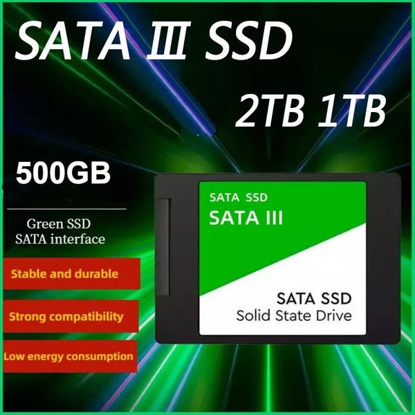2023 New SSD Sata 2TB Hard Drive Disk Sata3 2.5 Inch 1TB 500GB High Speed Hard Disk Internal Solid State Drives For Laptop