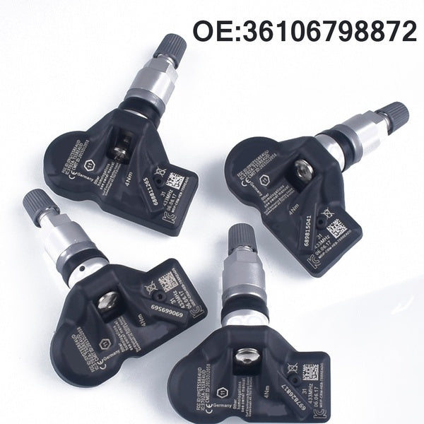 4 PCS car tpms Tire Pressure Monitor-Warning System Sensor for BMW F07 F10 F11 FOR BMW 5 520i 525i 540i 525i F01 F02 F25 F26
