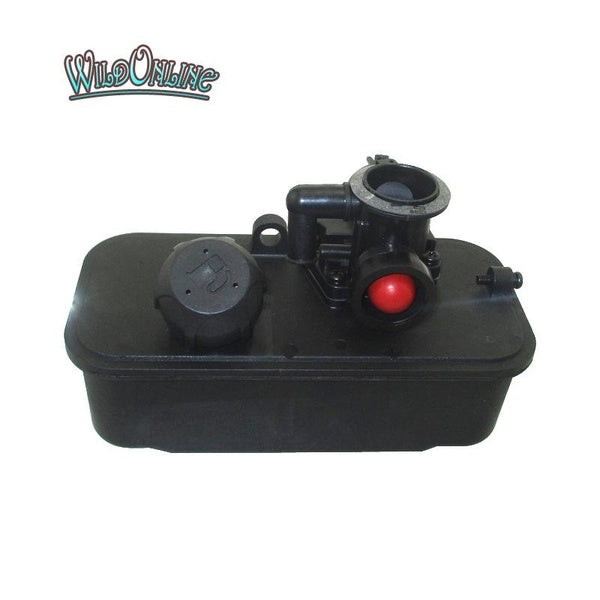 WildOnline Fuel Tank Carburetor Assembly For Briggs Stratton 498809, 498809A, 497619,494406