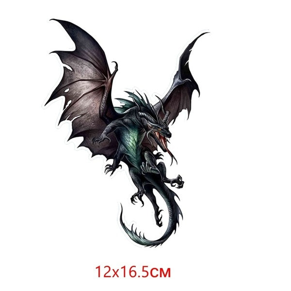 Pterosaur Awesome Dragon car sticker PVC coloful Decals Motorcycle Accessories sticker office home