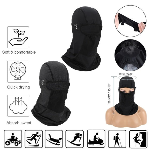 Cycling Mask Full Face UV Protection Bicycle Mask Balaclava Hat Road Bike Scarf Breathable Outdoor Equipment