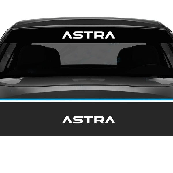 Vauxhall Astra Sun Strip Kit Opel Astra Universal Sunstrip Kit VXR GSI Decals