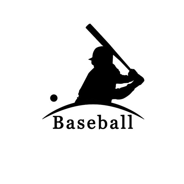 Hot Car Styling Stickers Play Baseball Car Stickier and Decal