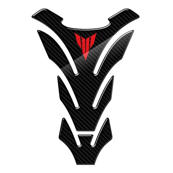 For Yamaha MT01 MT03 MT09 MT10 MT-09 Tankpad 3D Carbon-Look Motorcycle Tank Pad Protector