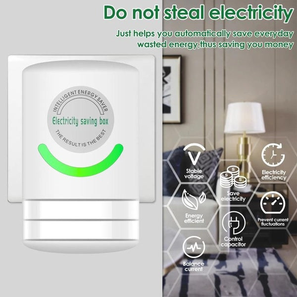 Power Saver 90V-250V Electric Energy Saver US Standard Household Safe Electricity Saving Box Smart Portable Power Saving