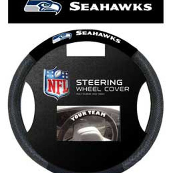 Seattle Seahawks Steering Wheel Cover