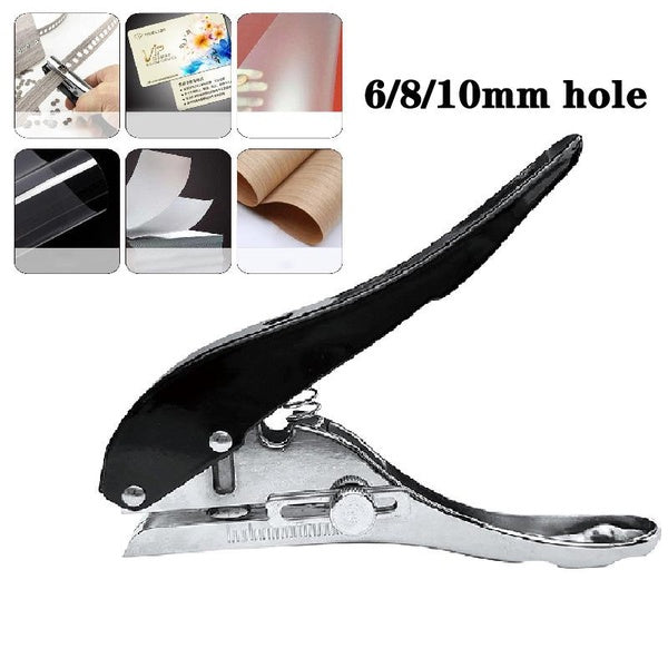 6MM 8MM 10MM Hole Edge Banding Punching Pliers Round Punch Pliers Credit Photo Paper Card Corner Round Puncher Paper Cutter