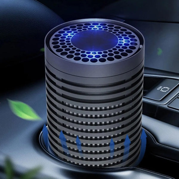 Portable Air Purifier Car Negative Ion Generator Remove Formaldehyde Deodorizer Smoke Washer Vehicle Air Cleaner Home Car
