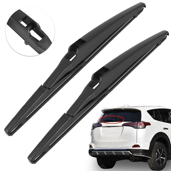 1 Pair 250mm Rear Windshield Windscreen Window Wiper Blade for 2014-2018 Toyota RAV4 Prius Swift Auris Touring