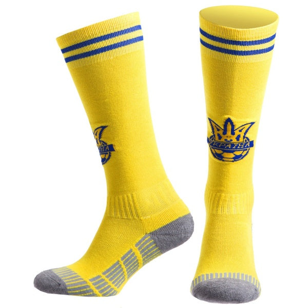 Kids soccer-football socks Ukraine National Team ETM1720