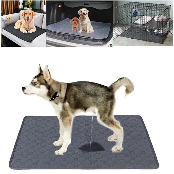 1pc Pet Pee Pad, Reusable Quick-drying and Washable Pet Training Pad, Soft and Comfortable Breathable Urine Mat Waterproof Pet Car Seat Cover Mattres
