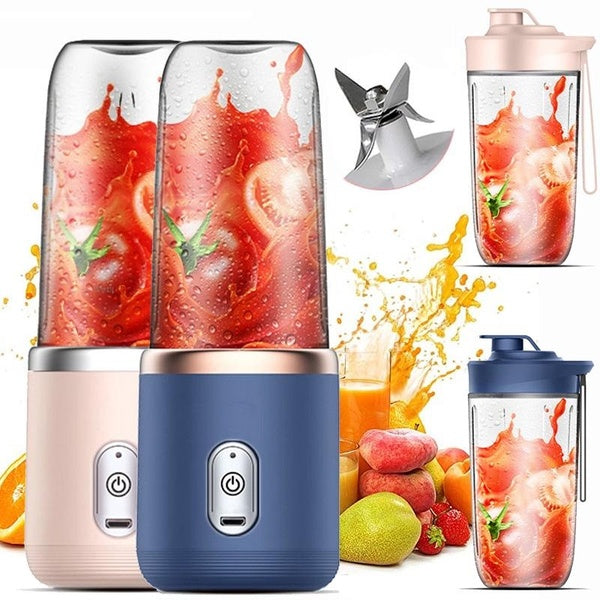 Portable USB Blender, Rechargeable Mini Blender Personal Size Blender for Smoothies and Shakes Juice Blender for Kitchen, Home, Travel Kitchen Gadget