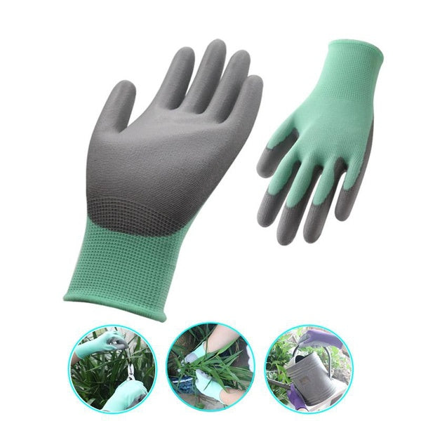 Les gants de'sécurité respirants en Pu pour femmes sont fabriqués à partir d'un revêtement en polyuréthane et d'un tissu en polyester. Ils conviennen