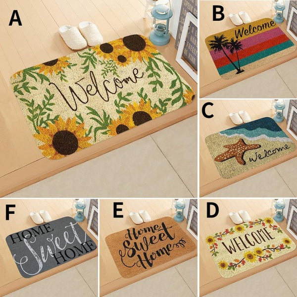 Welcome to the doormat Floor mat Hall kitchen absorbent mat Carpet floor mat