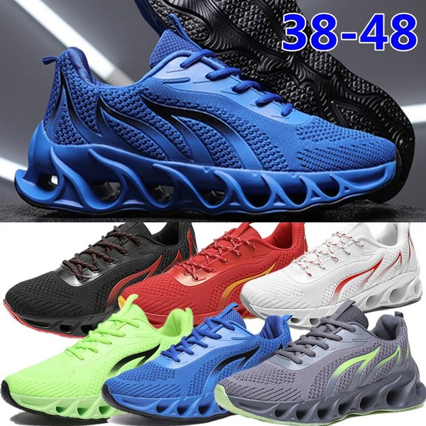 Men's Fashion Casual Shoes Sneakers Breathable Sport Shoes Lightweight Running Shoes Fitness Shoes Plus Size 38-48