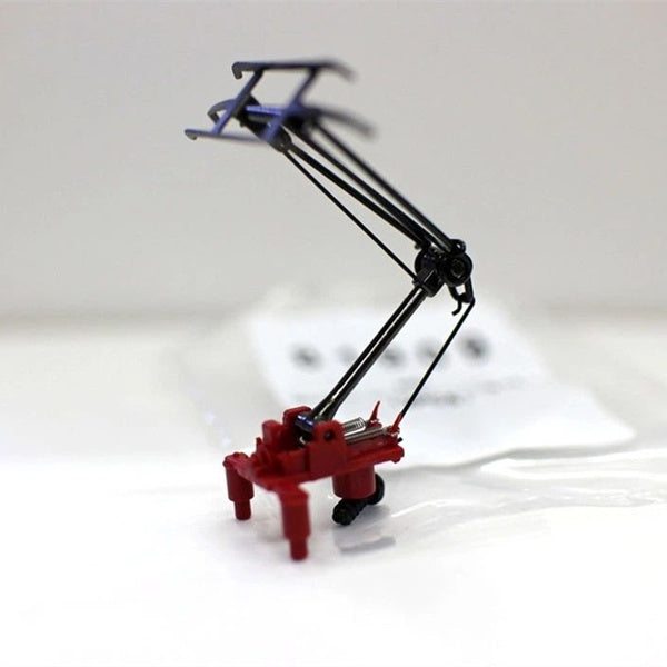 1Pcs 1:87 Ho Model Train Lifting Bow Alloy Arm Pantograph Traction Locomotive Arm Accessories Model Railway Layout Matron Inn