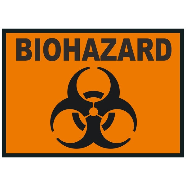 BioHazard Bio-Hazard Danger Warning Symbol Car Truck Sticker Window Decal