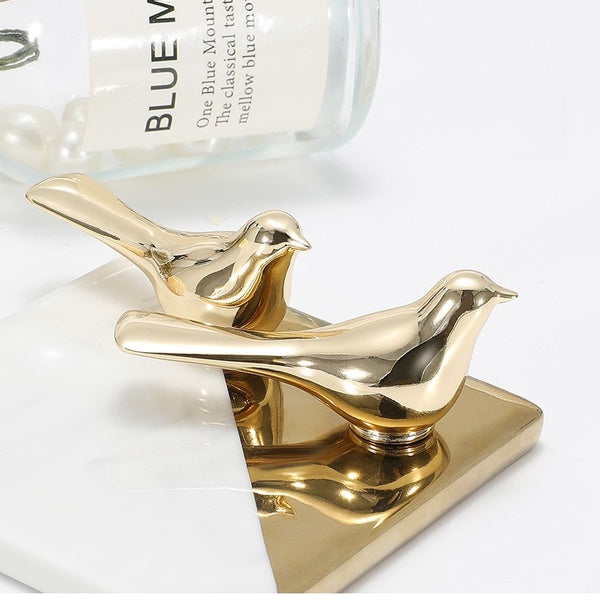 NED mode décoration crochets muraux boutons d'armoire en or et poignées boutons de commode tire chapeau sac crochet suspendu matériel d'armoire mural