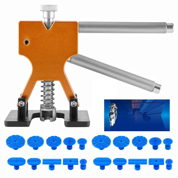 Auto Dent Repair Tools Kit Car Body Sheet Metal Paintless Dent Puller Hail Pit Remover Professional Workshop Hand Tools Set