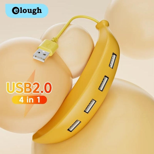 Elough USB HUB Dock 3.0 USB 2.0 Hub 4 Ports Multi Splitter Adapter OTG For Macbook PC Lenovo HUAWEI Xiaomi