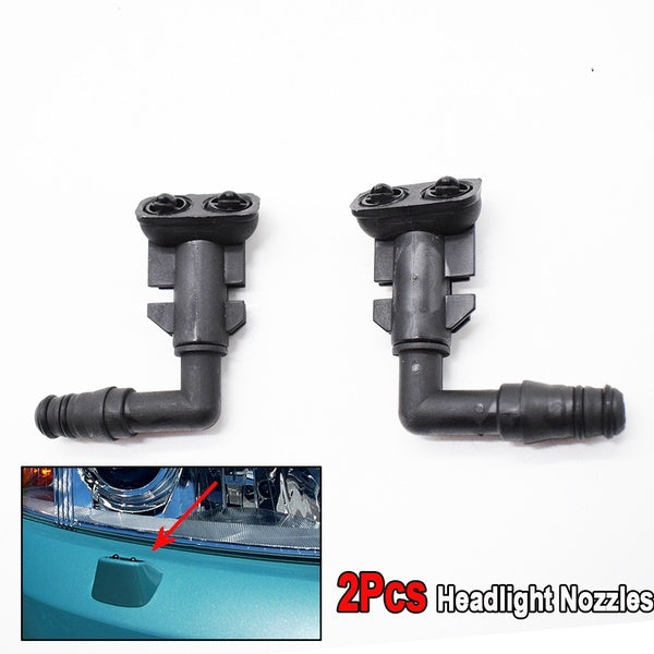 Xukey Headlamp Headlight Washer Spray Nozzle Jet For Vauxhall Opel Vectra C Signum Omega B Set For Saab 9-3 93 9-3X 2009 2010