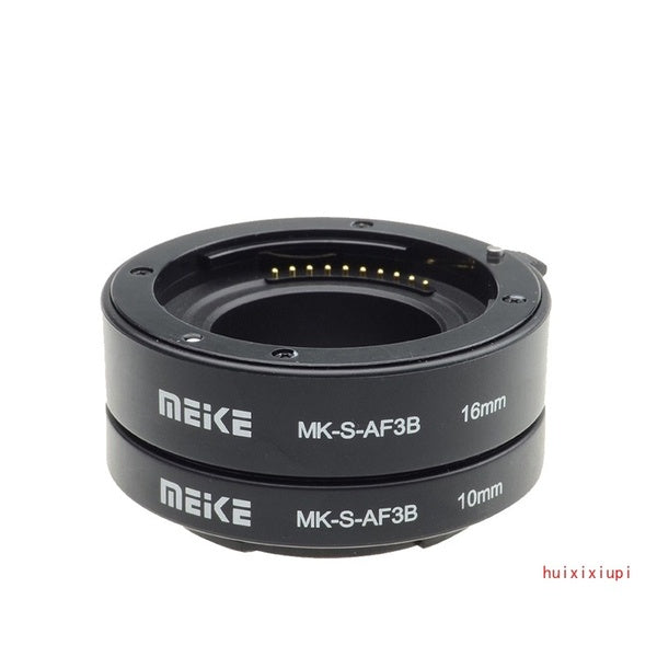 MK-S-AF3A Anneau adaptateur de tube d'extension macro en métal à mise au point automatique (10 mm + 16 mm) pour Sony