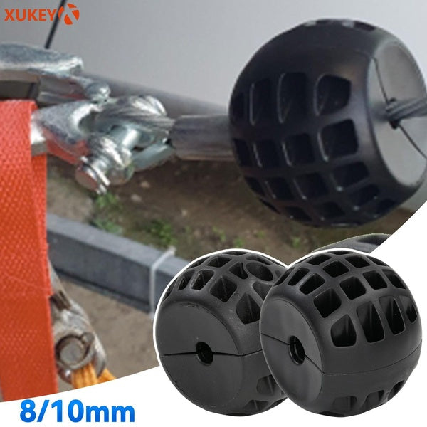 XUKEY Universal 8mm-10mm Winch Rope Hook Stopper Line Save Winch Guard Cable Stop Rubber Cushion Shock ATV UTV Commander Automobiles Accessories