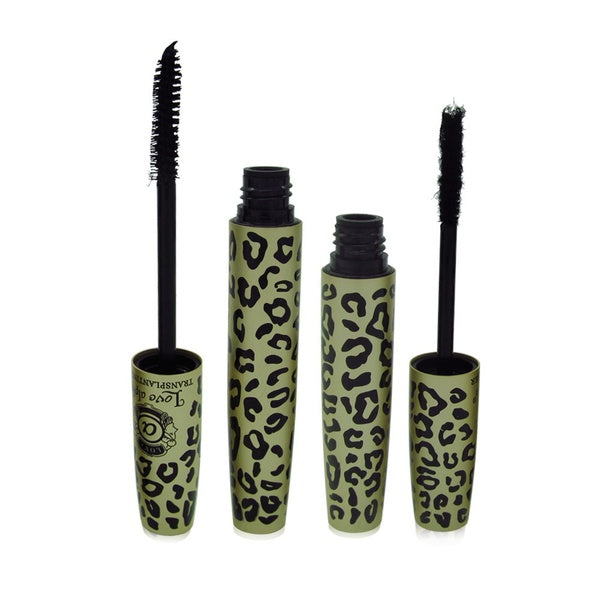 Health & Beauty 1Set=2Pcs Wild Leopard 3d Mascara Rimel FIBER LASHES Makeup Set For Eyelashes Love Alpha waterproof Double Mascara