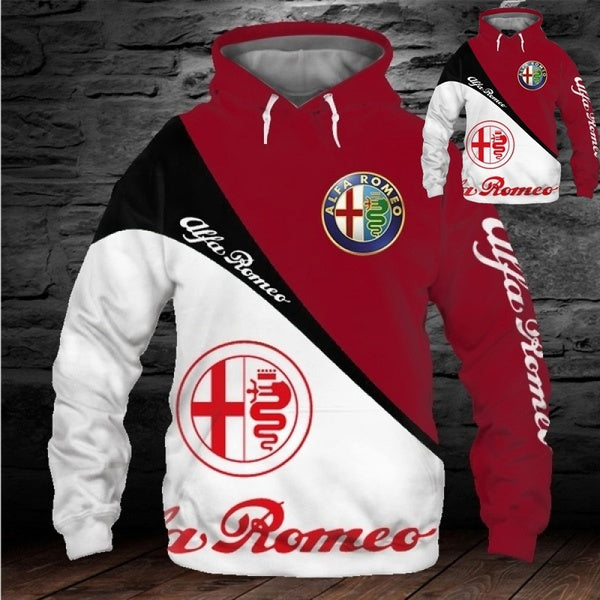 2021 Details About Alfa Romeo-4C-Giulia-Stelvio-Mito-Men's Hoodie 3D-Size XS-4XL