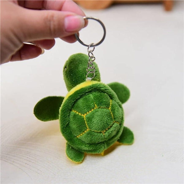 Mini Turtle Plush Toy Plush Animal Toy Cute Plush Turtle Keychain Pendant Cartoon Plush Doll Birthday Gift