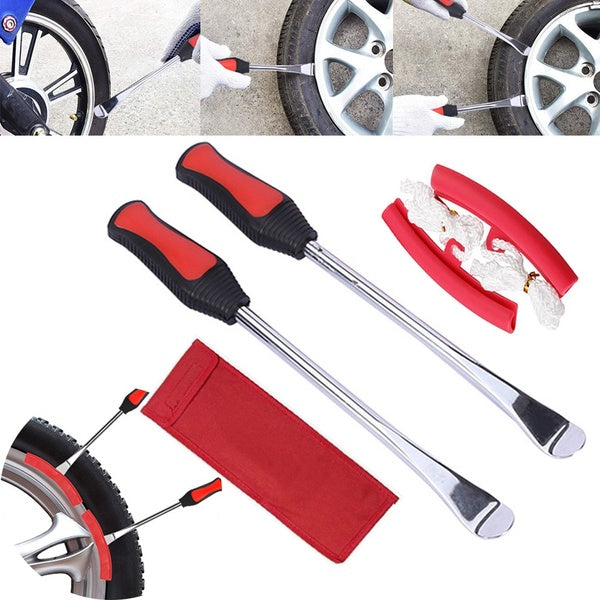 4pcs-set Tire Spoon Lever Iron Tool Kits Motorcycle Bike Tire Repair Changer Tools Kit