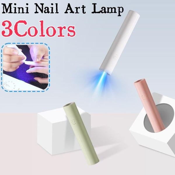 Nail Art Lamp Nail Art Lamp Small Portable Handheld Nail Art Light Therapy Machine Curing UV Mini Baking Lamp Quick-drying Nail Art Lamp