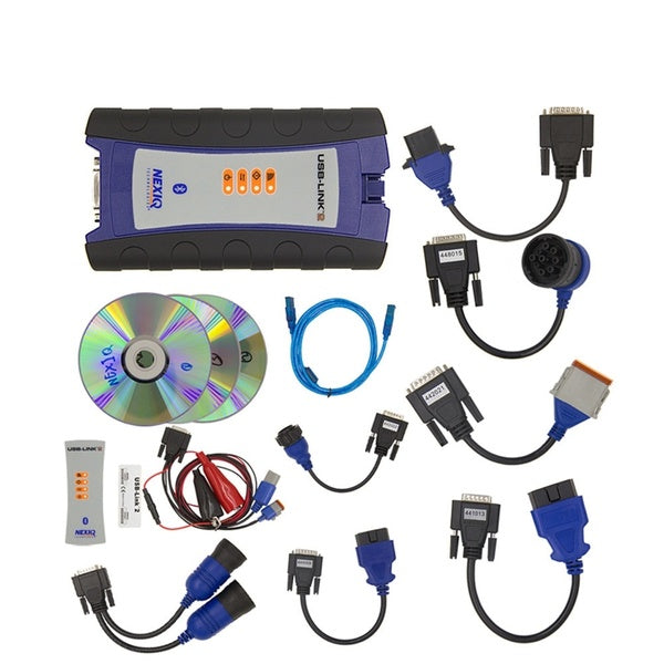 NEXIQ USB Link Diesel Truck Diagnostic Tool With Full Set NEXIQ 2 USB Link With Software Heavy duty truck scanner