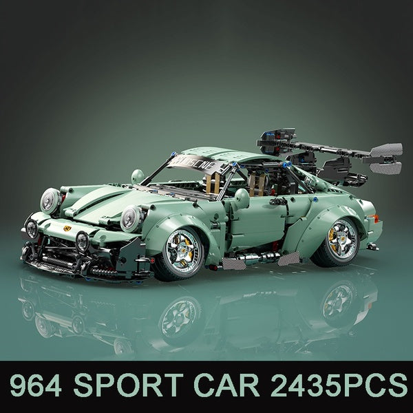 New 1:10 Super Sport Racing Car 2435Pcs Model Building Block Brick Educational Assembly Kid Toy Boy Gift